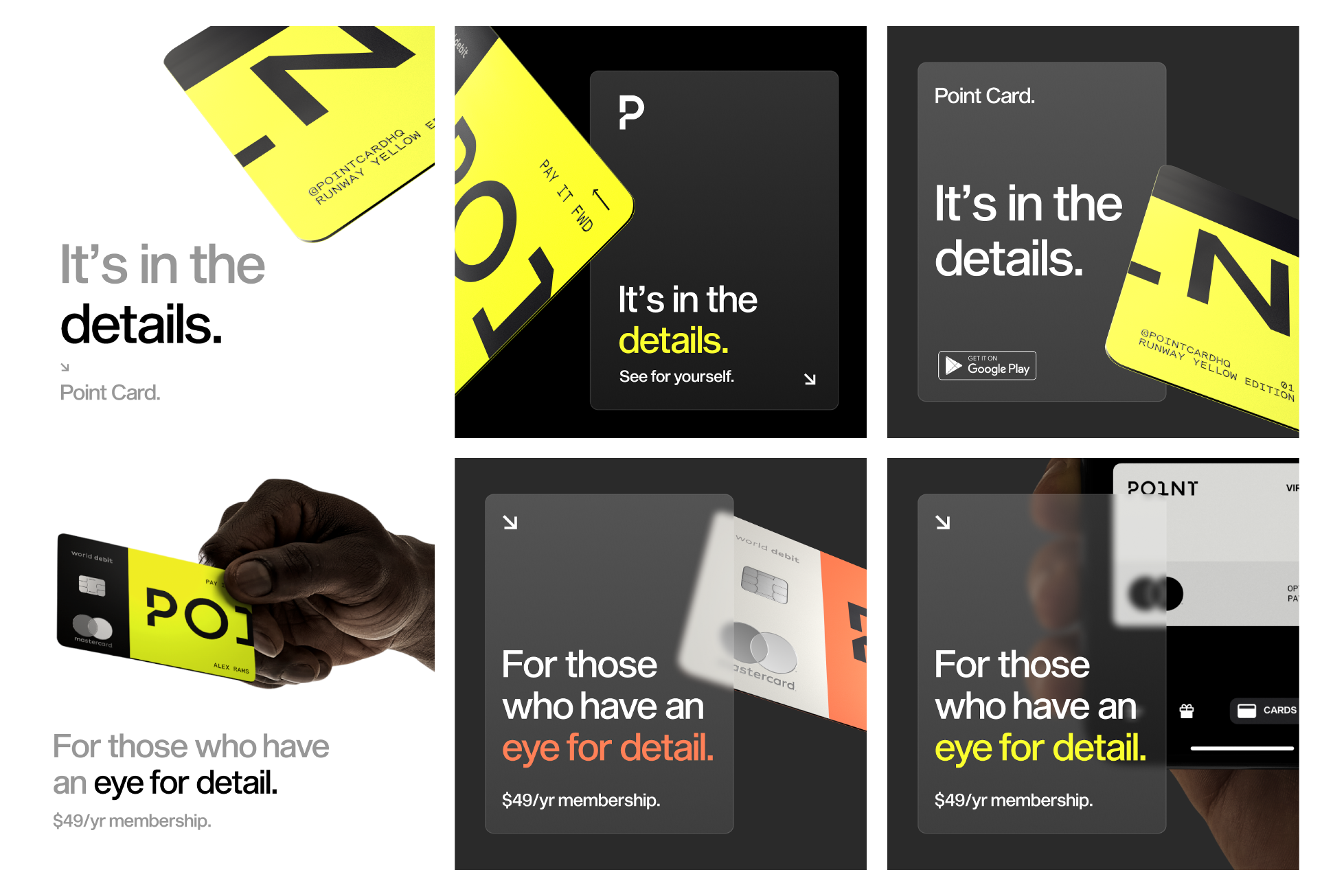 PointCard design by Superside.